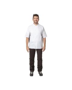 Whites Nevada koksbuis wit met zwart contrast L