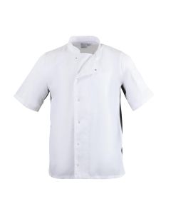 Whites Nevada koksbuis wit met zwart contrast M