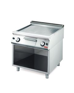 Gastro M 700 plus gas bakplaat GM70/80 FTGS gladde plaat