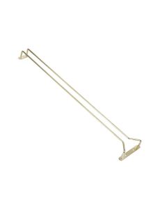 Glasrek messing 61cm