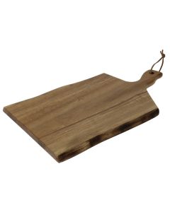 Olympia acaciahouten plank golvende rand 38,5x21,5cm