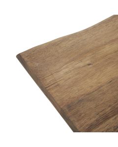 Olympia acaciahouten plank golvende rand 35,5x25cm