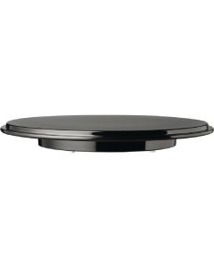 APS Pure ronde melamine taartschotel zwart