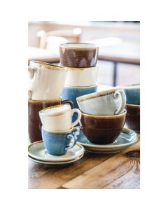 Olympia Kiln espressokopjes zandsteen 8,5cl