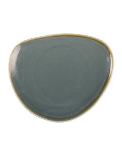 Olympia Kiln driehoekige borden blauw 23cm
