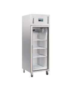 Polar G-serie Gastro 1-deurs koeling met glazen deur 600L