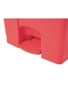 Jantex afvalemmer rood 87L