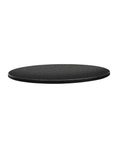 Topalit Classic Line rond tafelblad antraciet 80cm