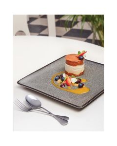 Olympia Mineral vierkant bord 26,5cm