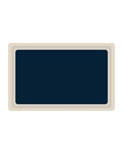 Roltex polyester dienblad GN 1/1 530 x 325mm blauw