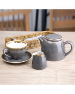 Olympia Kiln cappuccinokopjes grijs 230ml (6 stuks)