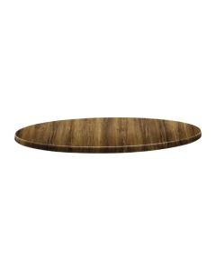 Topalit Classic Line rond tafelblad Atacama kersenhout 60cm