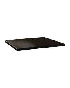 Topalit Classic Line rechthoekig tafelblad Cyprus metal 110x70cm