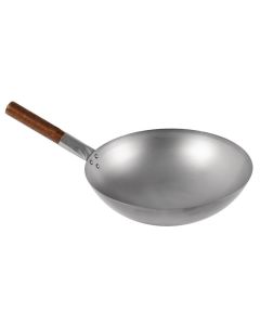 London Wok wok met ronde bodem 38cm