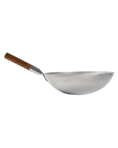 London Wok wok met ronde bodem 38cm