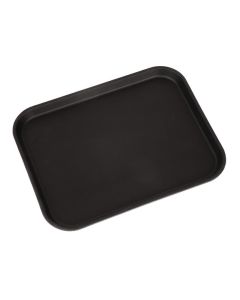 Cambro Camtread rechthoekig antislip glasvezel dienblad zwart 45,7cm