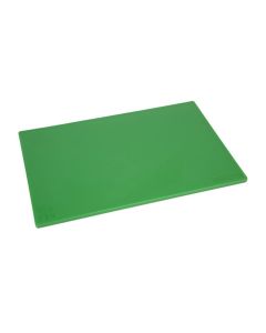 Hygiplas antibacteriële LDPE snijplank groen 450x300x10mm