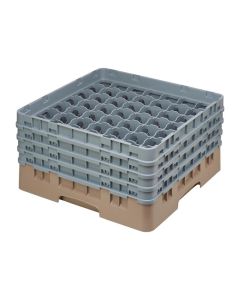 Cambro Camrack vaatwaskorf met 49 compartimenten max. glashoogte 21,5cm