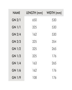Cambro plat polycarbonaat deksel GN 1/1