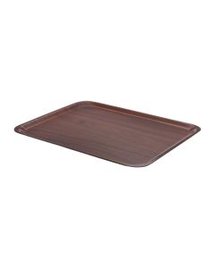 Cambro Mykonos gelamineerd dienblad walnoot 46x36cm