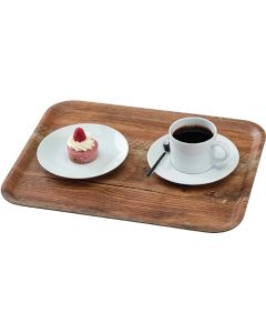 Cambro Madeira gelamineerd dienblad bruin eiken 43cm