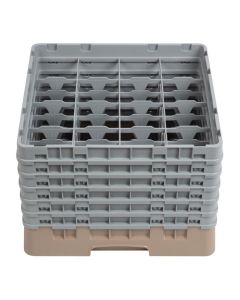 Cambro Camrack vaatwaskorf met 16 compartimenten max. glashoogte 29,8cm