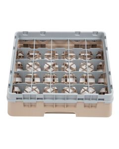 Cambro Camrack vaatwaskorf met 25 compartimenten max. glashoogte 9,2cm