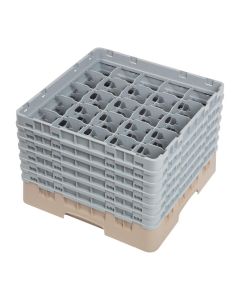 Cambro Camrack vaatwaskorf met 25 compartimenten max. glashoogte 29,8cm