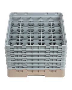 Cambro Camrack vaatwaskorf met 25 compartimenten max. glashoogte 29,8cm