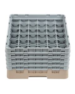 Cambro Camrack vaatwaskorf met 36 compartimenten max. glashoogte 25,7cm