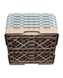 Cambro Camrack vaatwaskorf met 49 compartimenten max. glashoogte 25,7cm