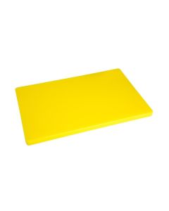 Hygiplas LDPE extra dikke snijplank geel 600x450x20mm