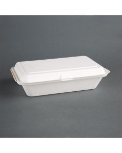 Fiesta Compostable composteerbare bagasse voedseldozen 24,8cm (250 stuks)