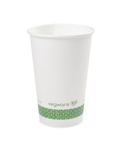 Vegware composteerbare koffiebekers wit 45cl