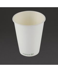 Vegware composteerbare koffiebekers wit 34cl