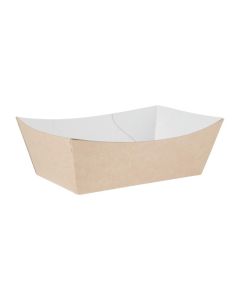 Colpac composteerbare kraft etensbakjes 12,4cm