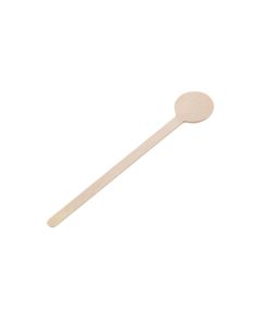 Fiesta Compostable biologisch afbreekbare houten cocktail roerstaafjes 10cm (100 stuks)