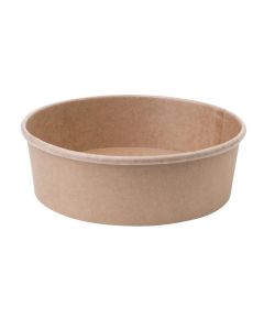 Fiesta Compostable ronde kraft saladeschaal 50cl