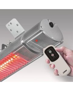 Eurom Golden elektrische terrasverwarmer met afstandsbediening 1800W comfort