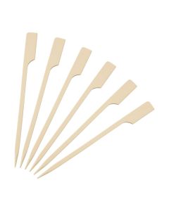 Fiesta Compostable biologisch afbreekbare bamboe spiesjes 120mm (100 stuks)