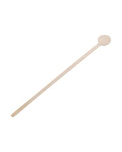 Fiesta Compostable biologisch afbreekbare houten cocktail roerstaafjes 20cm (100 stuks)