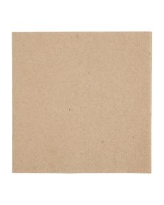 Fiesta Recyclable servetten 1/4 vouw gerecycled kraftpapier 240mm (4000 stuks)