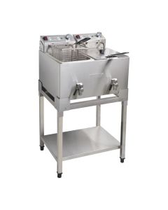 Buffalo onderstel voor dubbele friteuse (FC375 & FC377)