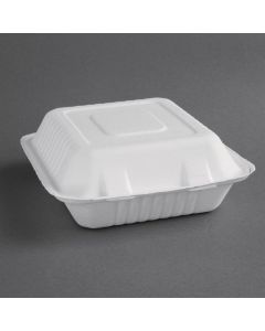 Fiesta Compostable composteerbare bagasse voedseldozen 223mm (200 stuks)