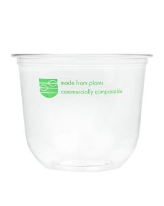 Vegware 96-serie composteerbare ronde bakjes 355ml (1000 stuks)