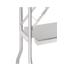 Vogue bodemschap voor RVS werktafel 1220x610x780mm