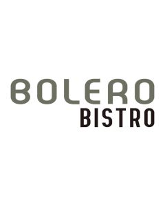 Bolero Bistro bartafel met houten blad grijs