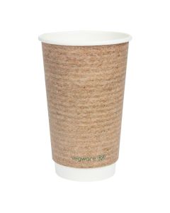 Vegware composteerbare koffiebekers 455ml (400 stuks)