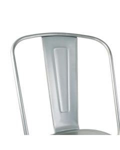 Bolero Bistro gegalvaniseerd stalen stoelen (4 stuks)
