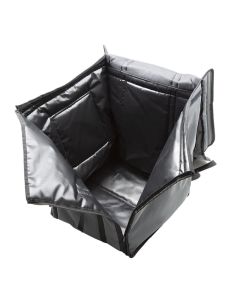 Vogue geïsoleerde bezorgrugtas grijs 550x400x400mm